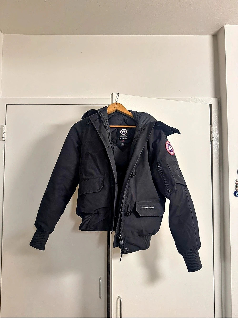 Canada Goose Chilliwack Bomber Black Puffer Jacket
Women Size XS (fits XS/small